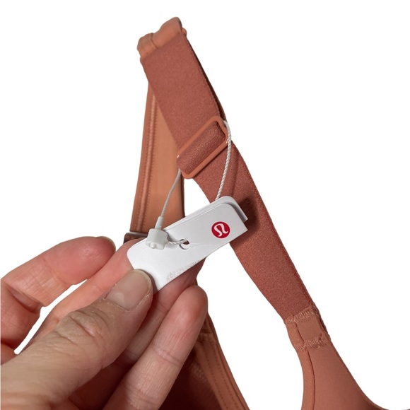 Lululemon | NWT All Powered Up Bra *Medium Support, D–G Cups Pink Savannah 38D - Picture 3 of 8